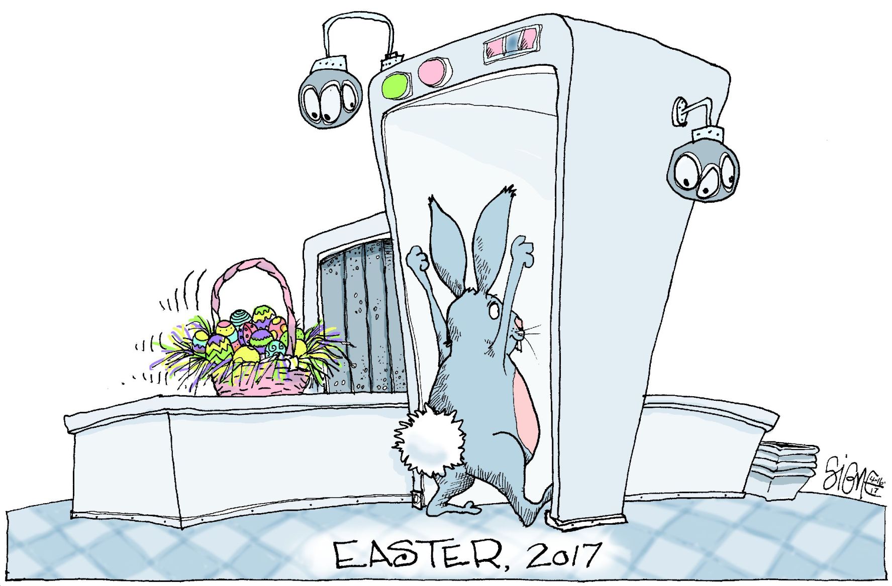 Signe Wilkinson cartoon
